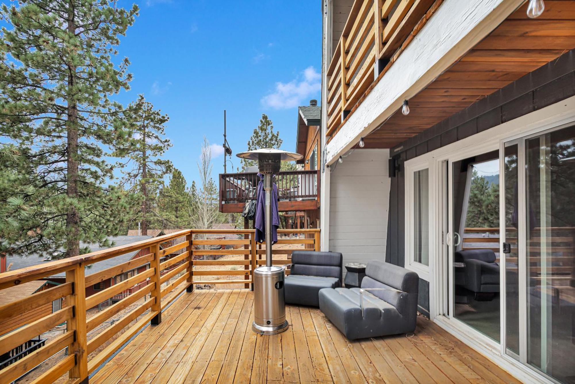 ביג בר לייק Cozy Crescent Tree Cabin Near Bear Mountain מראה חיצוני תמונה